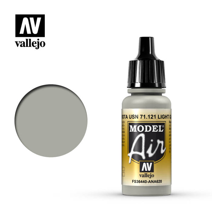 Vallejo Model Air: Light Gull Grey - 17ml