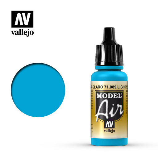 Vallejo Model Air: Light Sea Blue - 17ml