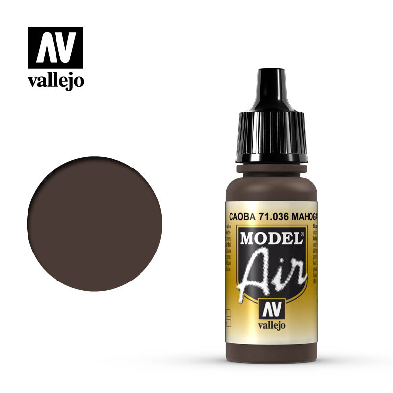 Vallejo Model Air: Mahogany - 17ml