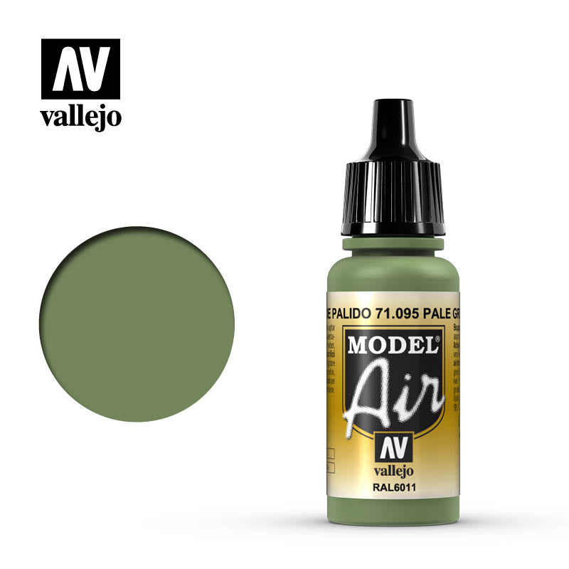 Vallejo Model Air: Pale Green - 17ml