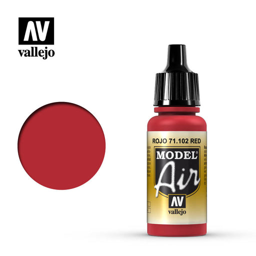 Vallejo Model Air: Red - 17ml