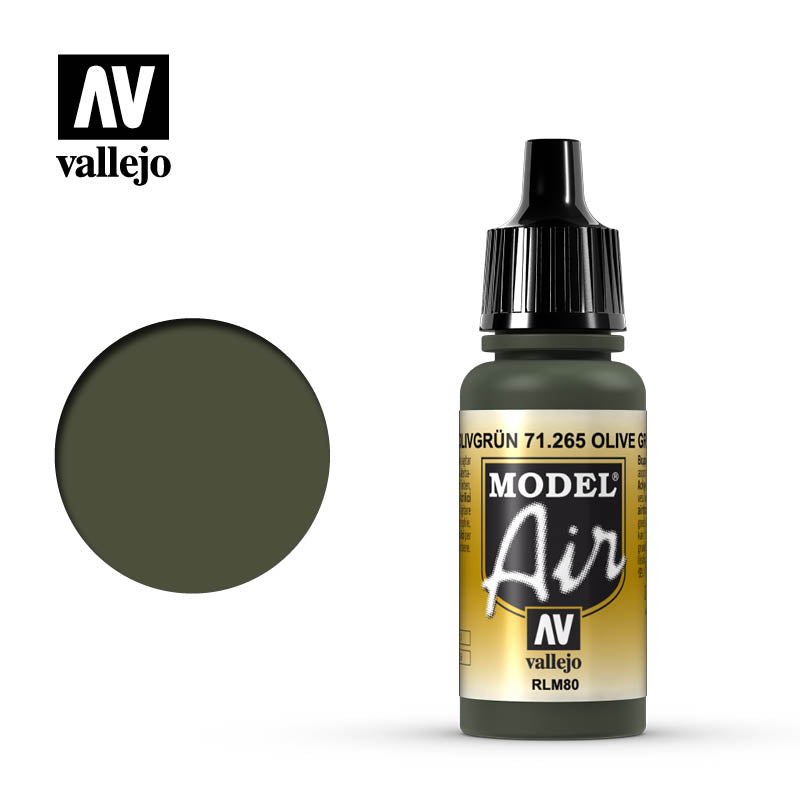 Vallejo Model Air: Olive Green RLM80 - 17ml