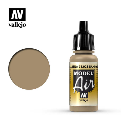 Vallejo Model Air: Sand Yellow - 17ml