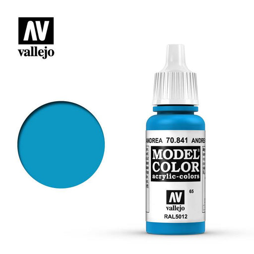 Vallejo Model Color Andrea Blue - 17ml