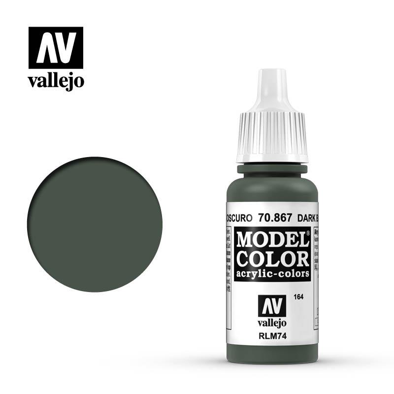 Vallejo Model Color Dark Blue Grey - 17ml
