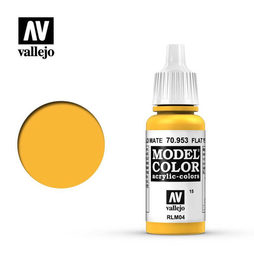 Vallejo Model Color Flat Yellow  - 17ml