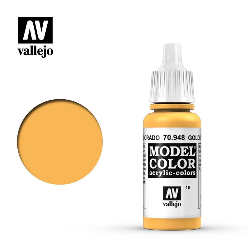 Vallejo Model Color Golden Yellow - 17ml