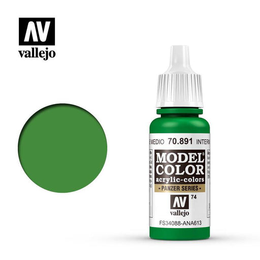 Vallejo Model Color Intermediate Green - 17ml