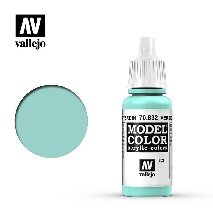 Vallejo Model Color Verdigris Glaze - 17ml