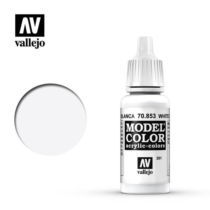 Vallejo Model Color White Glaze - 17ml