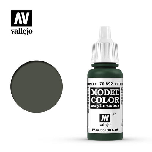 Vallejo Model Color Yellow Olive - 17ml