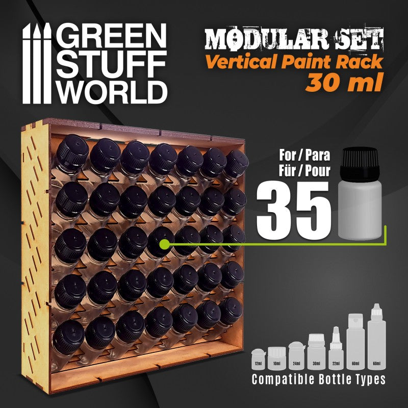 Modular Paint Rack - VERTICAL (30ml Bottles)