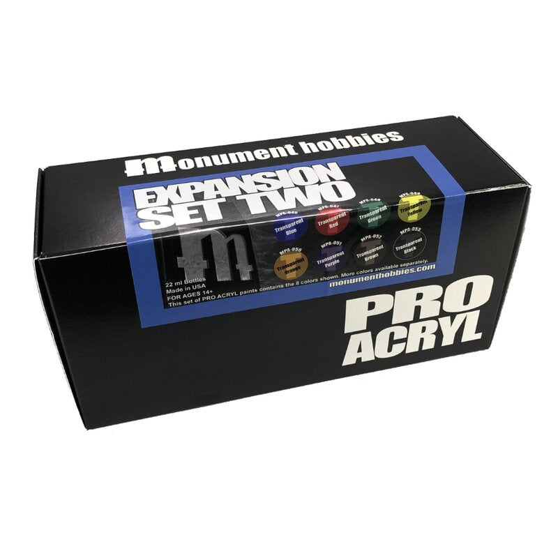 Pro Acryl Expansion Set #2 - Transparents 2.0 (9x22mL)