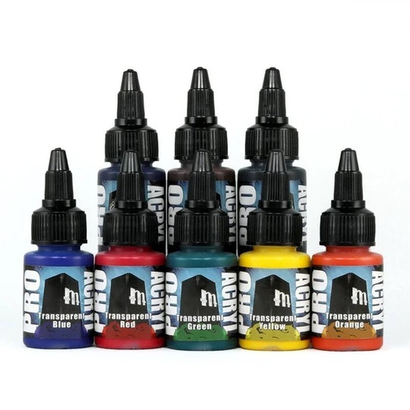 Pro Acryl Expansion Set #2 - Transparents 2.0 (9x22mL)