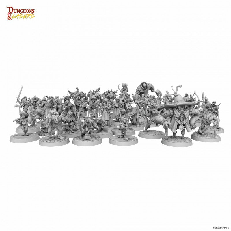 Dungeons & Lasers - NPC Miniature Pack