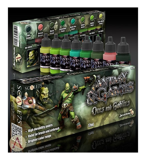 Scale75 - Orcs and Goblins Paint Set SSE-016
