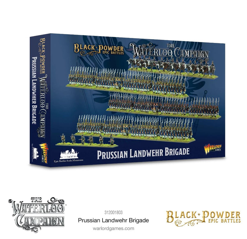 Black Powder Epic Battles - Waterloo: Prussian Landwehr Brigade