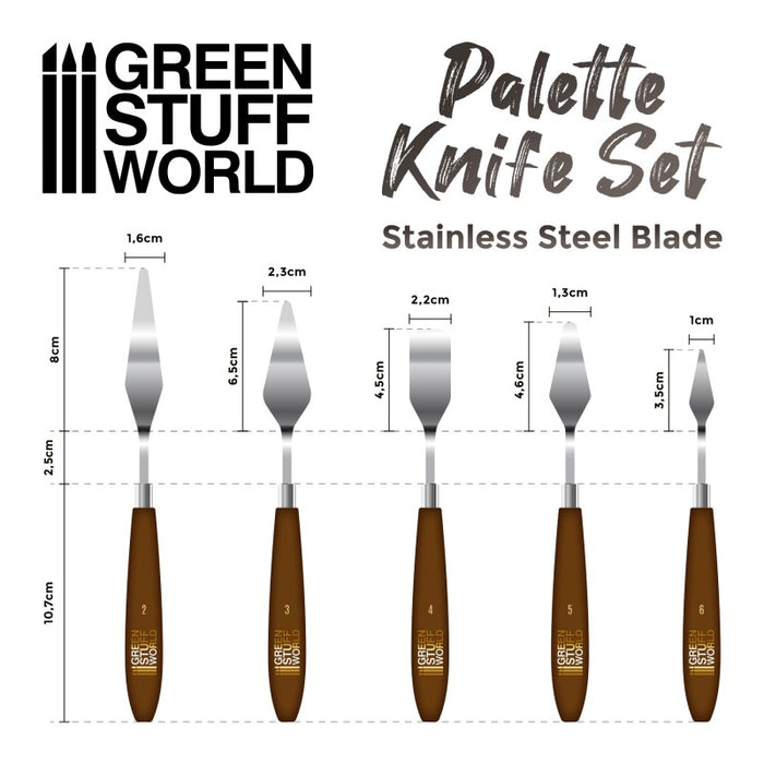 Green Stuff World - Palette Knife Tools