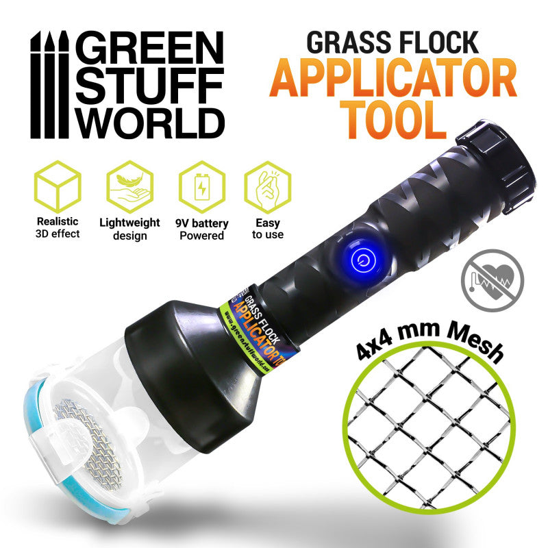 Grass Flock Applicator Tool