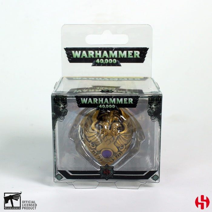 Custodian Shoulder Plate Keychain - Warhammer 40K