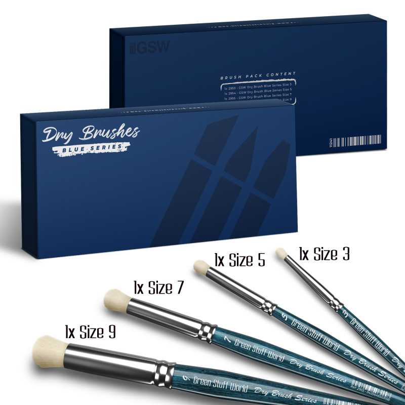 3x Premium Brush Set