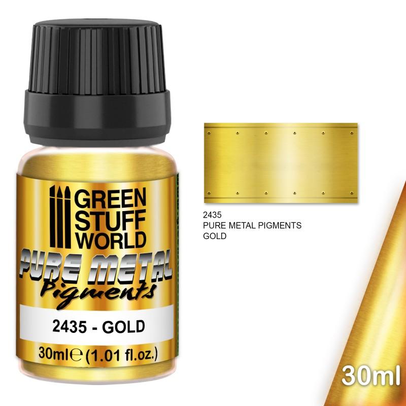 Green Stuff World: Pure Metal Pigments - GOLD, 30ml