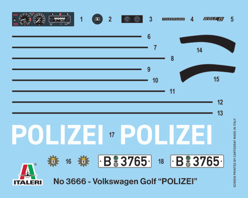 Volkswagen Golf "Polizei"