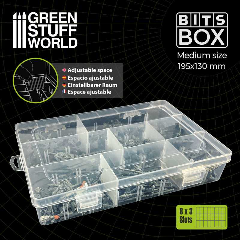 Removable Plastic Bits Box - Medium
