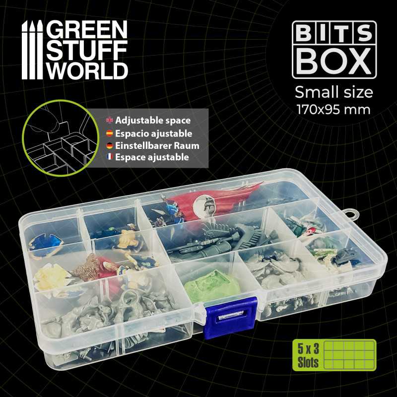 Removable plastic BITS BOX - Small — EireHobbies
