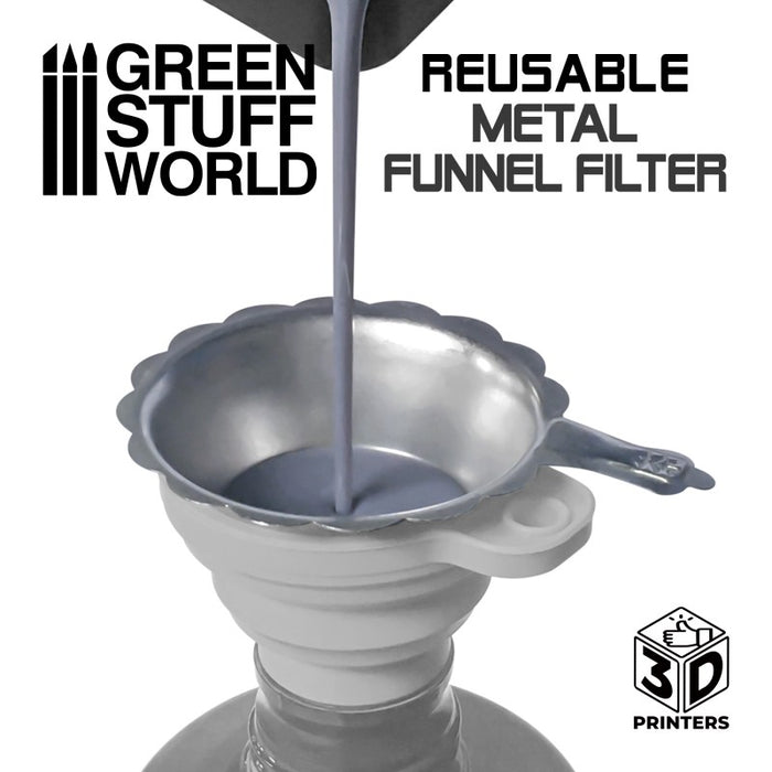 Reusable Metal Resin Filter