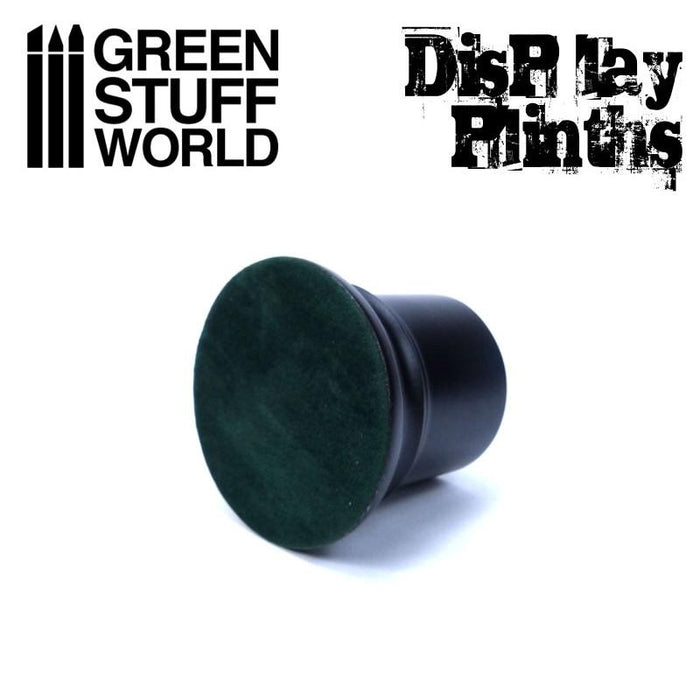 Green Stuff World: Round Display Plinth 4.5 cm - Black