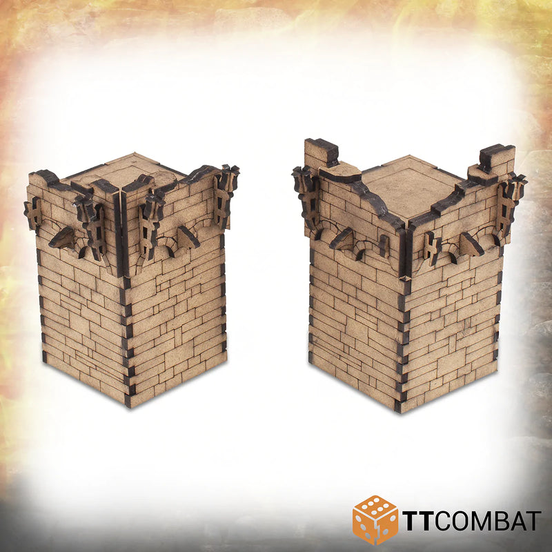 TTCombat - SAVAGE DOMAIN: Ruined Castle Walls