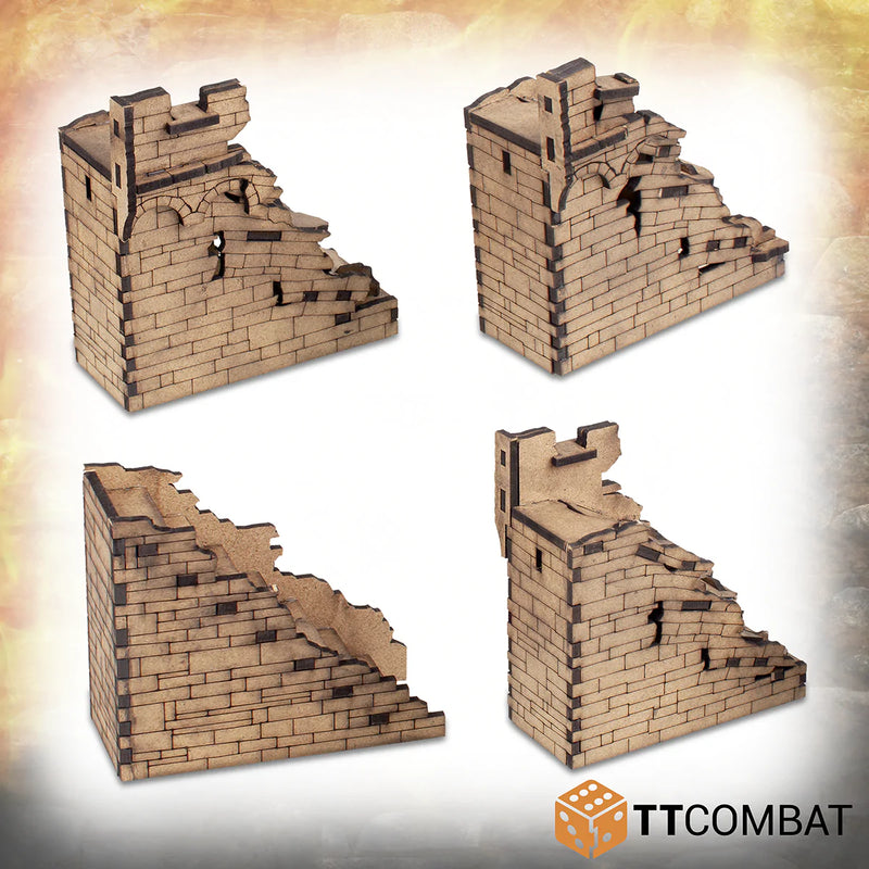 TTCombat - SAVAGE DOMAIN: Ruined Castle Walls