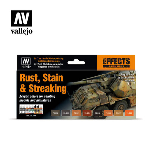 Vallejo Effects - Rust, Stain & Streaking