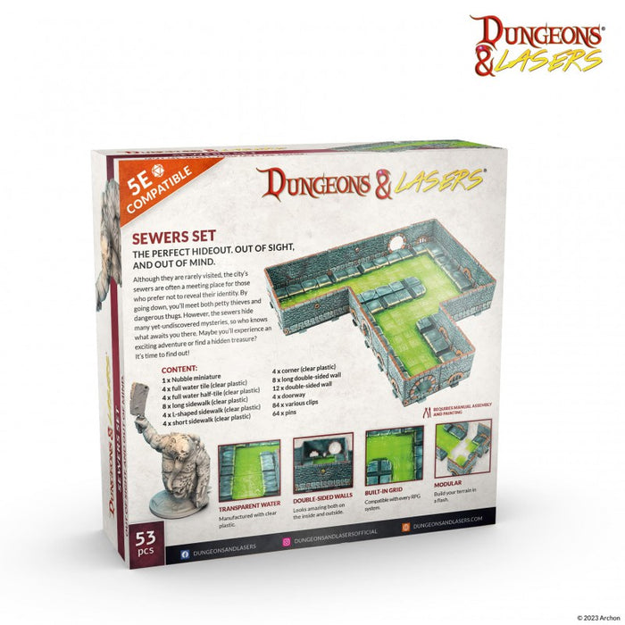 Dungeons & Lasers - Sewers Set