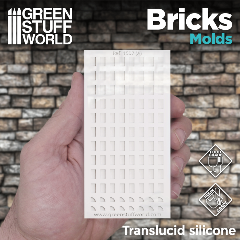 Silicone Molds - Bricks