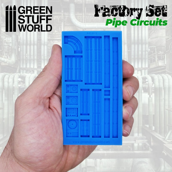 Silicone Moulds - Pipe Circuits