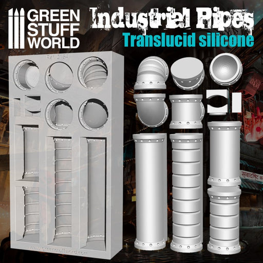 Silicone Moulds - Industrial Pipes