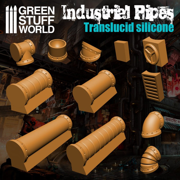 Silicone Moulds - Industrial Pipes