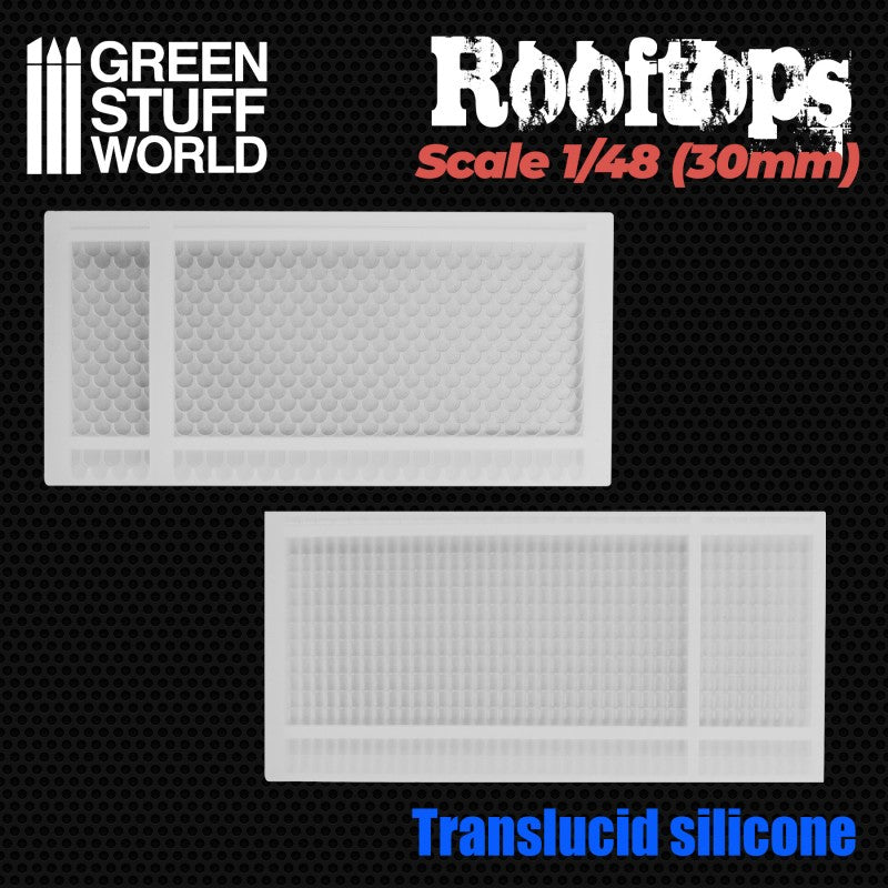 Silicone Moulds - Rooftops 1/48 (30mm)