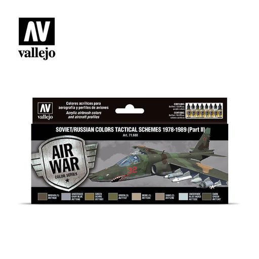 Vallejo: Air War Series - Soviet/Russian colors Tactical Schemes 1978-1989 (Part II)