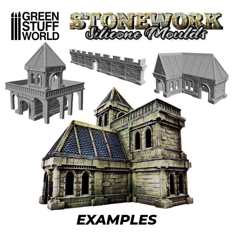 Silicone Moulds - Stonework