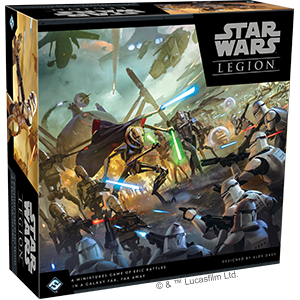 Star Wars Legion - Clone Wars Core Set Box Cover
