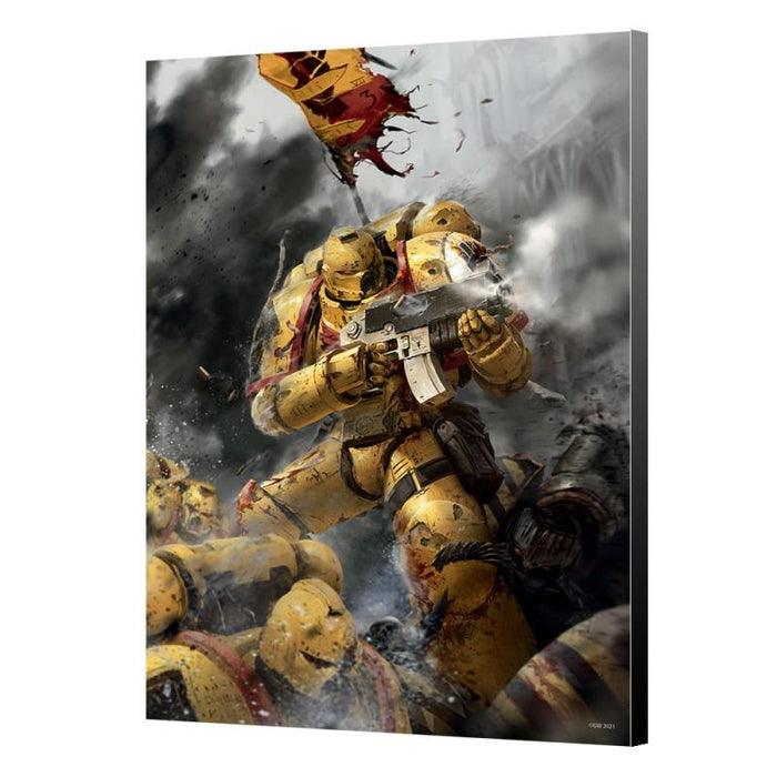 Imperial Fist - Warhammer 40K: Wood Panel