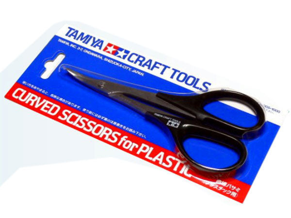 Tamiya Curved Scissors for Plastic