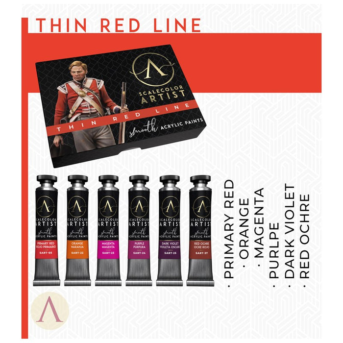 Scale75 - Smooth Acrylic Paints - Thin Red Line SSAR-005
