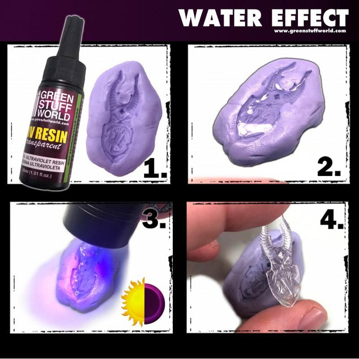 UV Resin 30ml - Transparent Water Effect