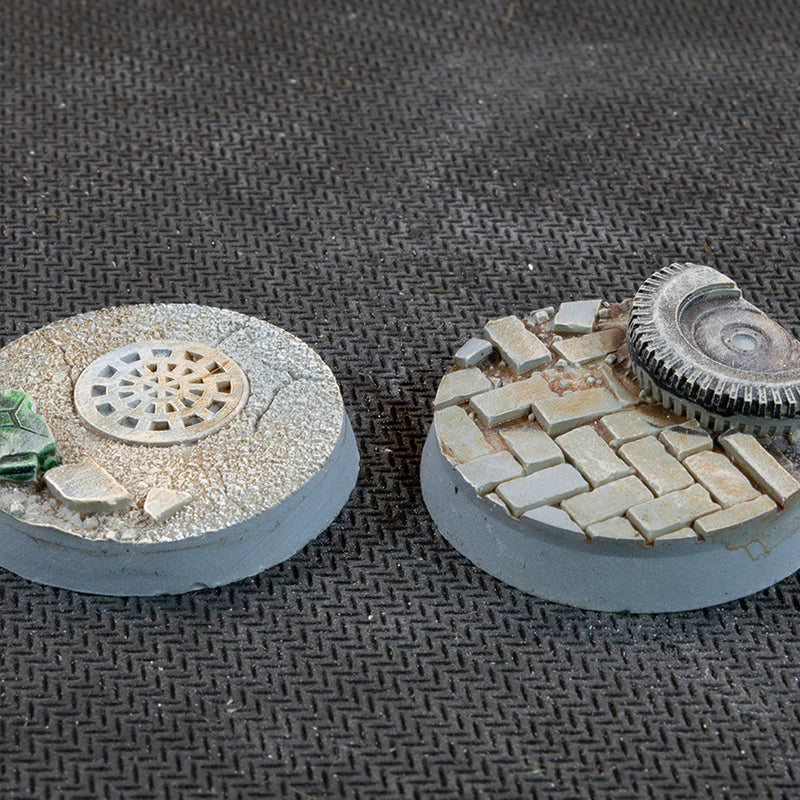 GamersGrass Urban Warfare Bases - x8 Round 32mm