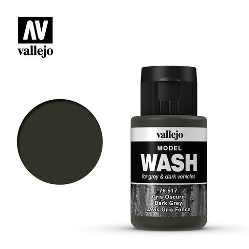 Vallejo Model Wash: Dark Grey - 35ml