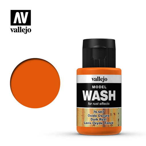 Vallejo Model Wash: Dark Rust - 35ml